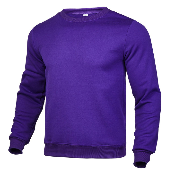 Herren Komfortabler Rundhals-Pullover aus hochwertigem Baumwollmix Drune