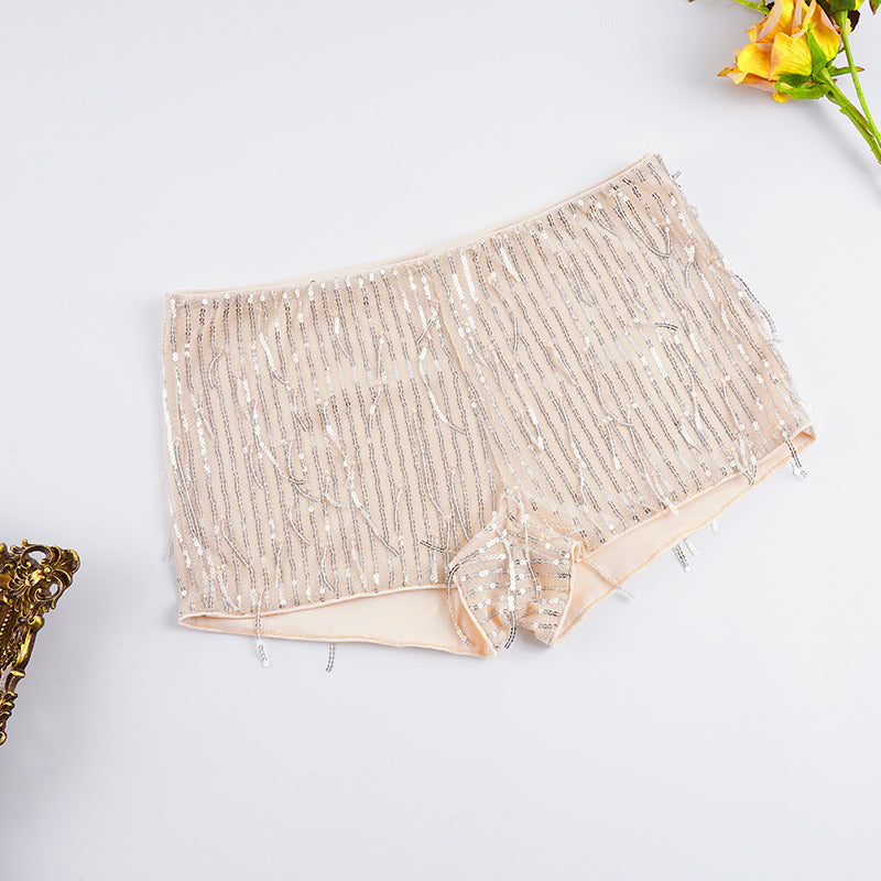 Damen Funktions-Hotpants mit elegantem Strassdesign Drune