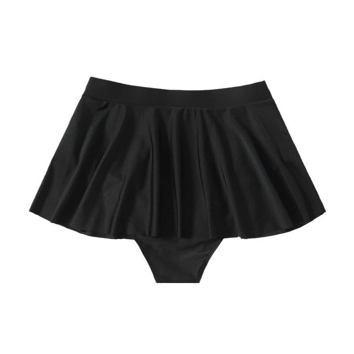Damen Badeslip mit elegantem Wickelrock Drune