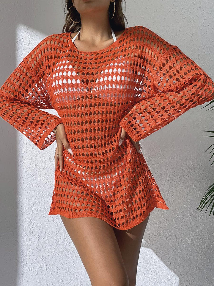 Damen schmeichelndes Stricktop mit weitem Schnitt Drune