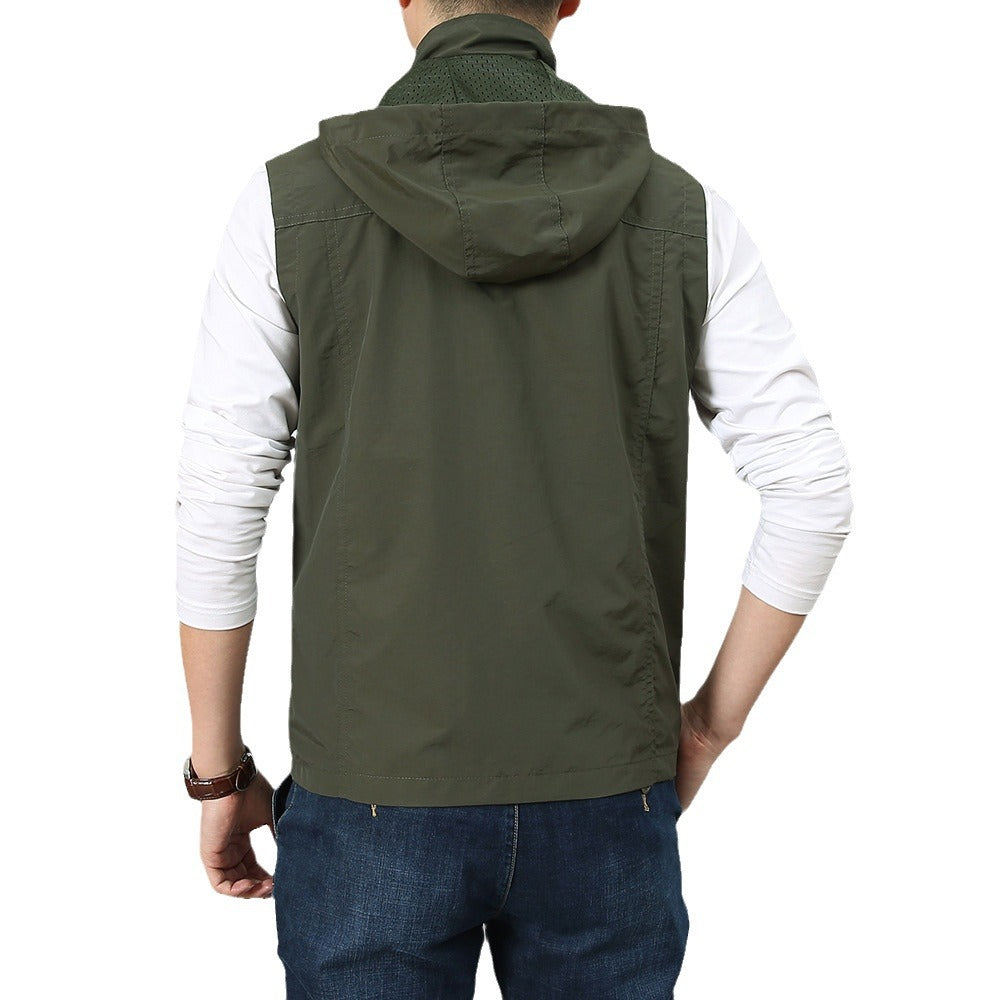 Herren Multifunktionale Outdoor-Weste Drune 1787796963