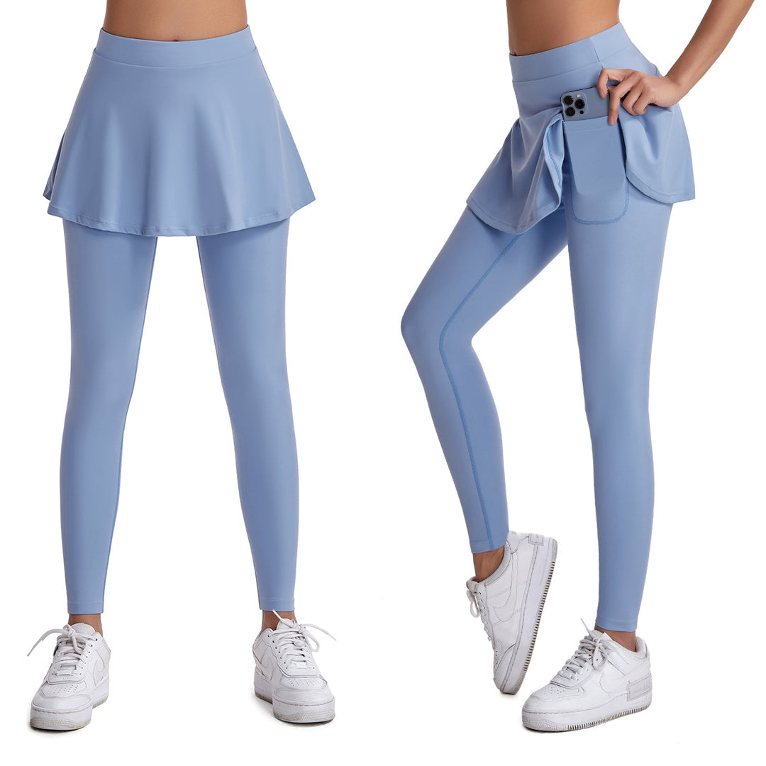 Damen Sportrock mit integrierten Leggings und praktischen Seitentaschen Drune