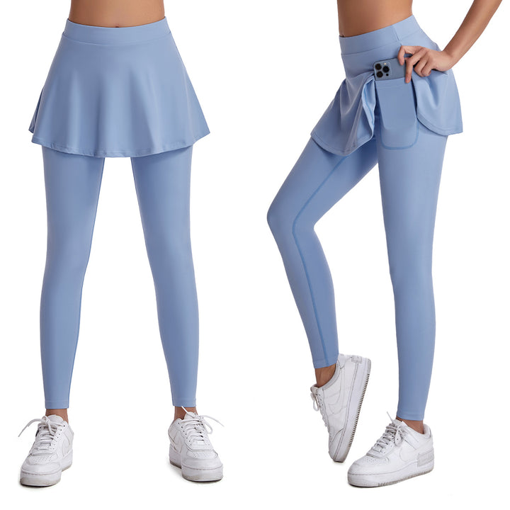 Damen Sportrock mit integrierten Leggings und praktischen Seitentaschen Drune