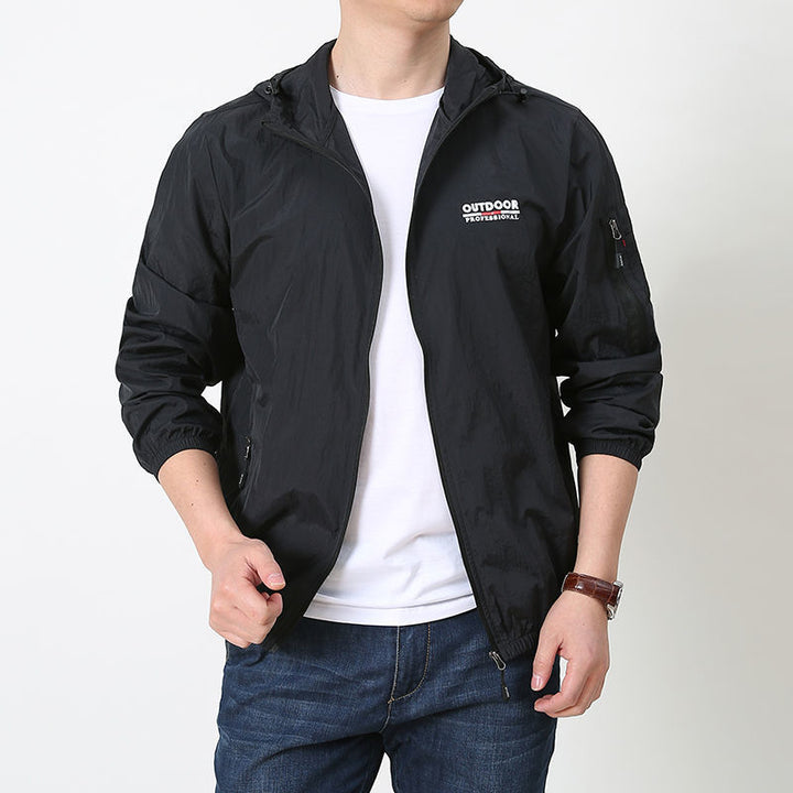 Herren Leichte und atmungsaktive Outdoorjacke Drune