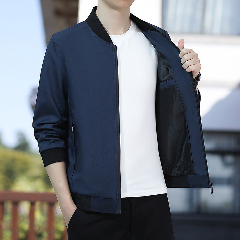 Herren Modische Baseballjacke Drune