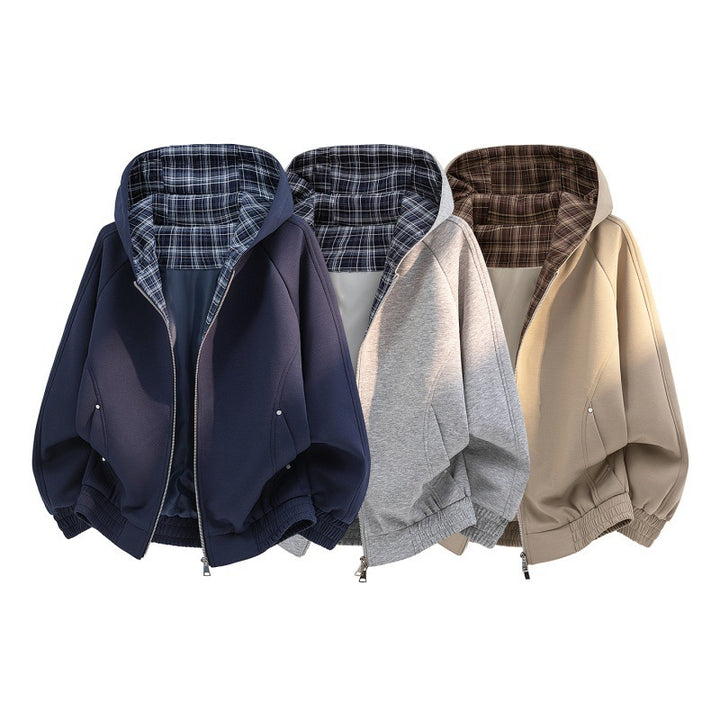Damen Stylische Kapuzenjacke Drune
