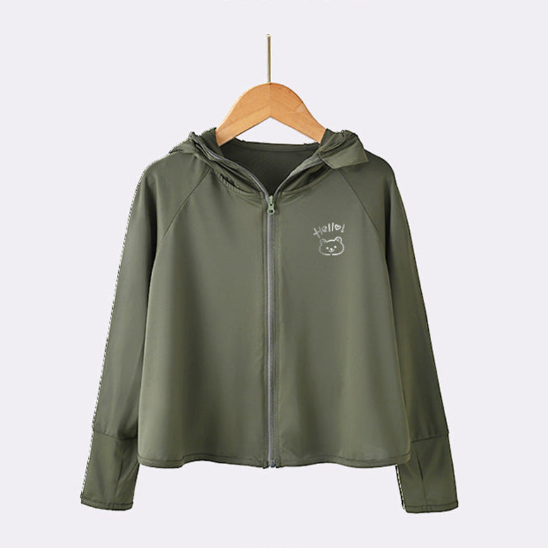 Damen praktische Outdoorjacke mit Kapuze Drune