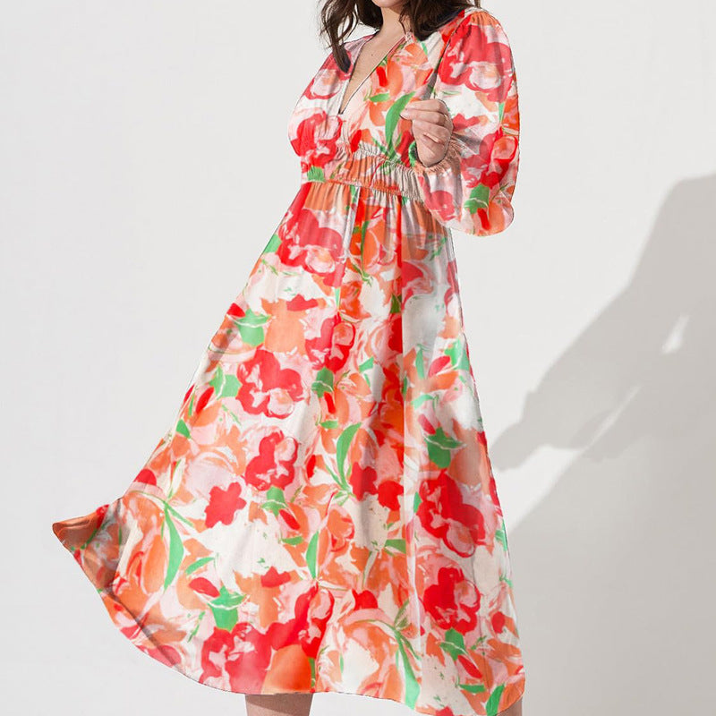 Drune | Elegantes Floral Kleid