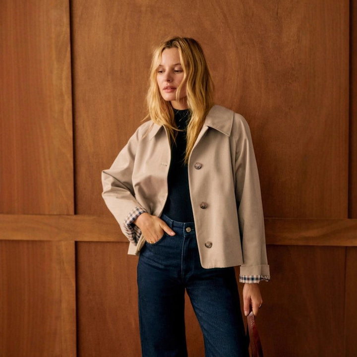 Drune | Ease - Kurz Trenchjacke