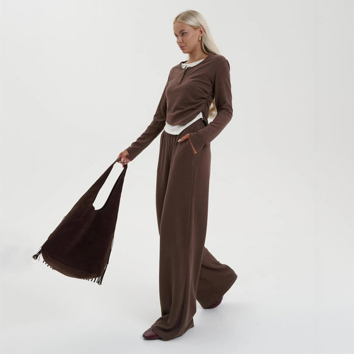 Damen bequeme Lounge-Set Drune
