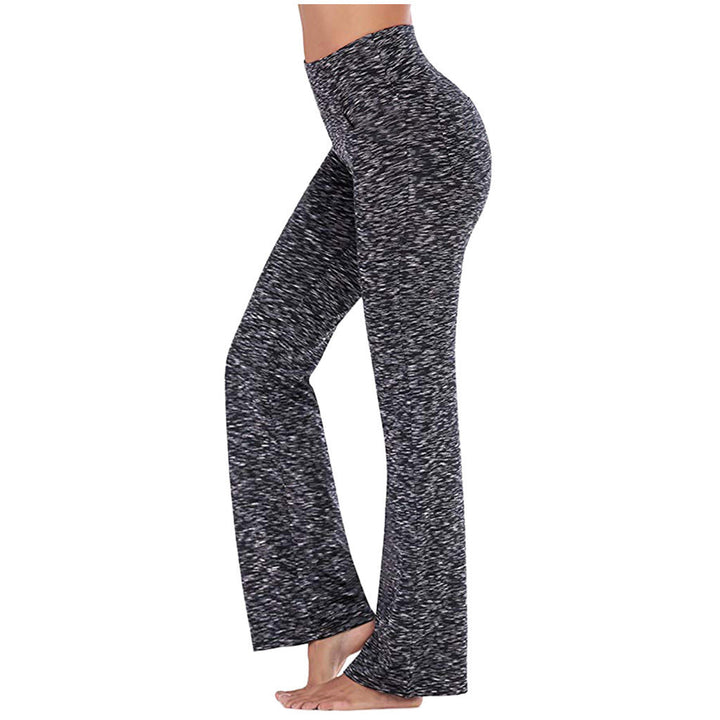 Damen Yoga-Hose mit hohem Bund und flared Schnitt Drune