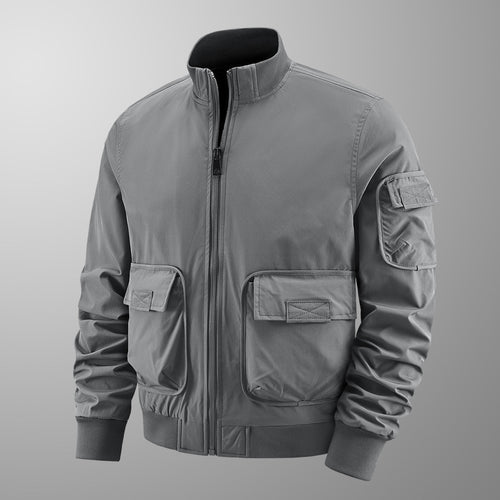 Herren leichte Übergangsjacke mit vielen Taschen Drune