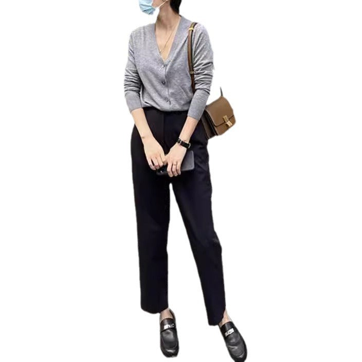 Damen Bequeme und elegante Chino-Hose Drune