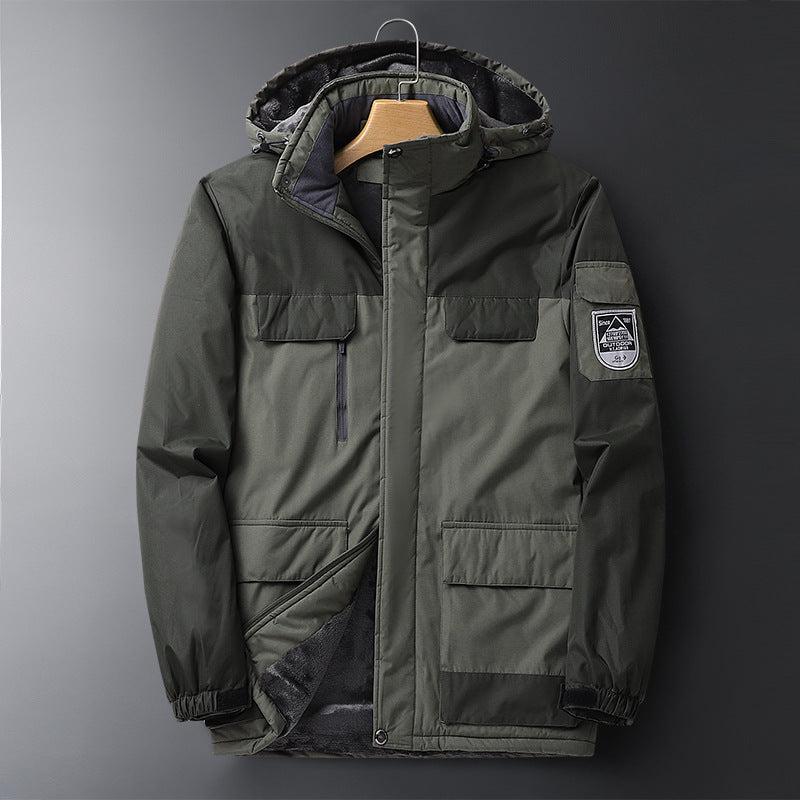 Herren Technische Winterjacke mit isolierendem Futter Drune
