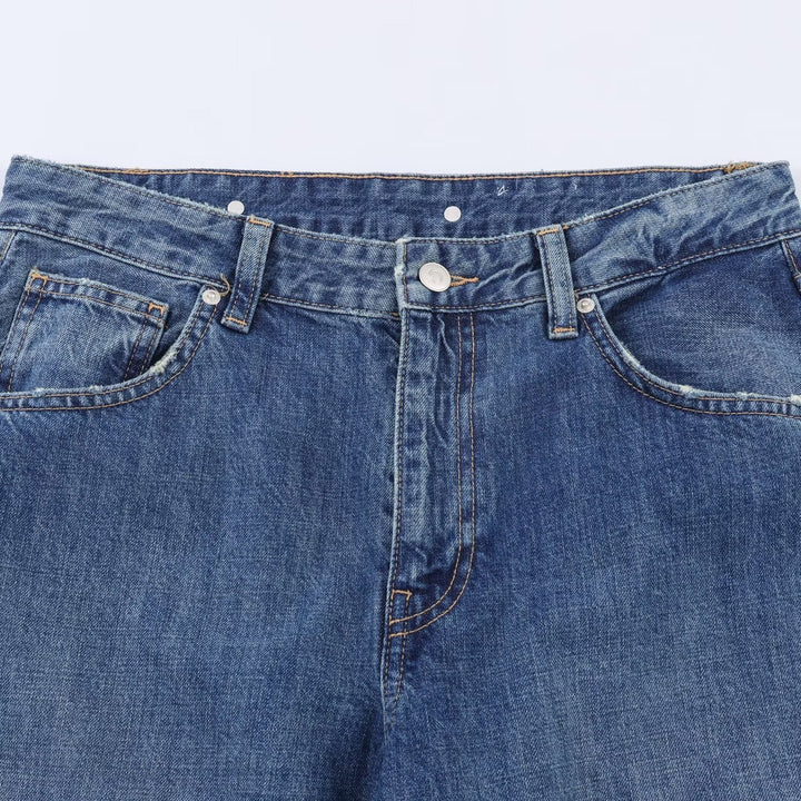 Damen Tapered Jeans mit elastischem Bündchen und bequemer Passform Drune