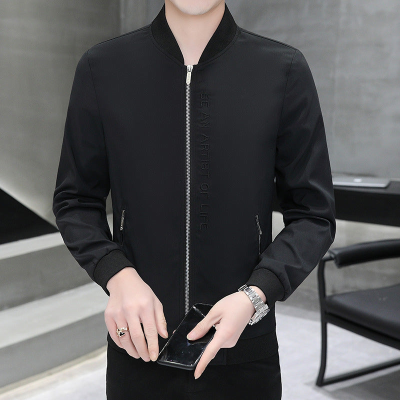 Herren Elegante Freizeitjacke mit hohen Taschen Drune