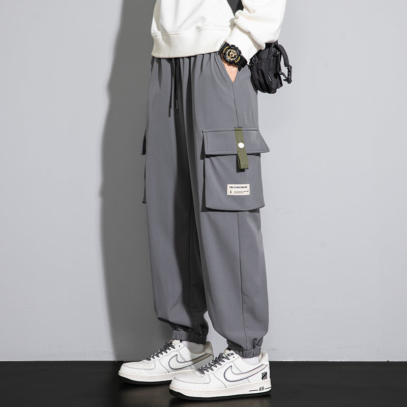 Herren Bequeme Cargo-Hose mit mehreren Taschen Drune
