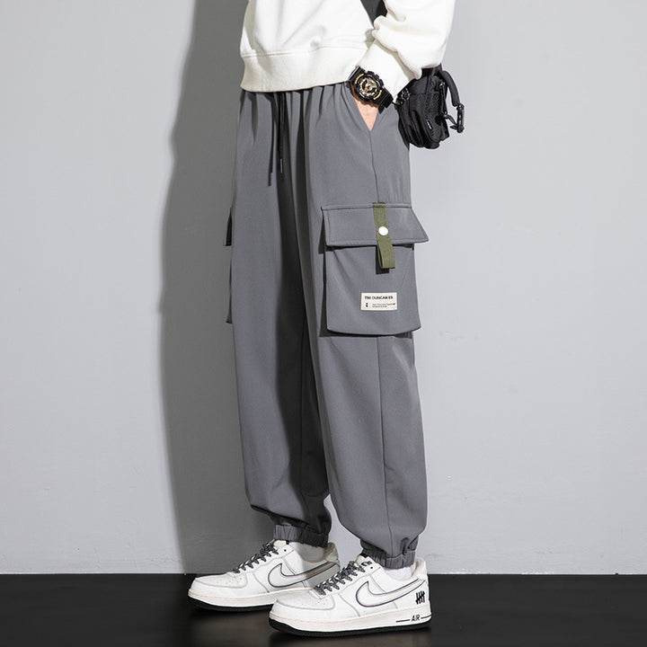 Herren Bequeme Cargo-Hose mit mehreren Taschen Drune