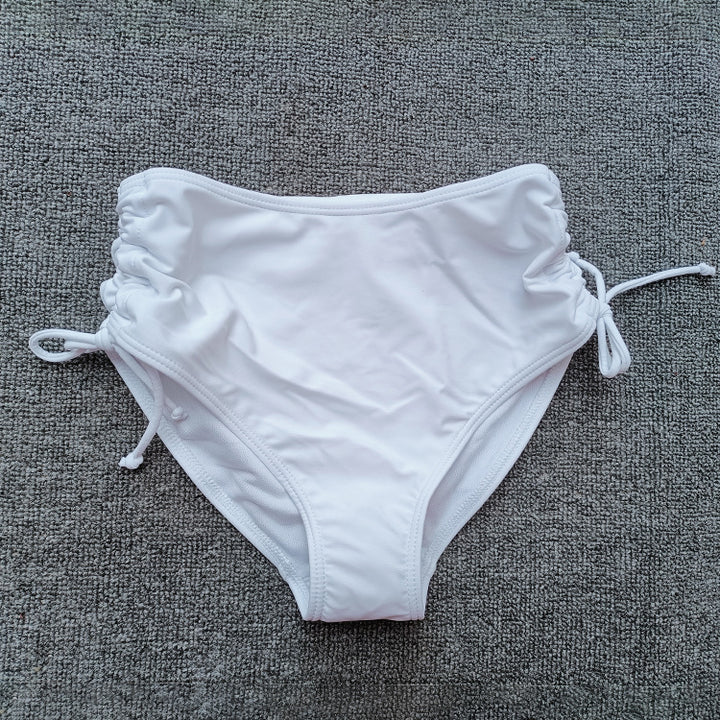 Damen Hochtailliertes Bikinihöschen mit seitlichen Bindebändern Drune
