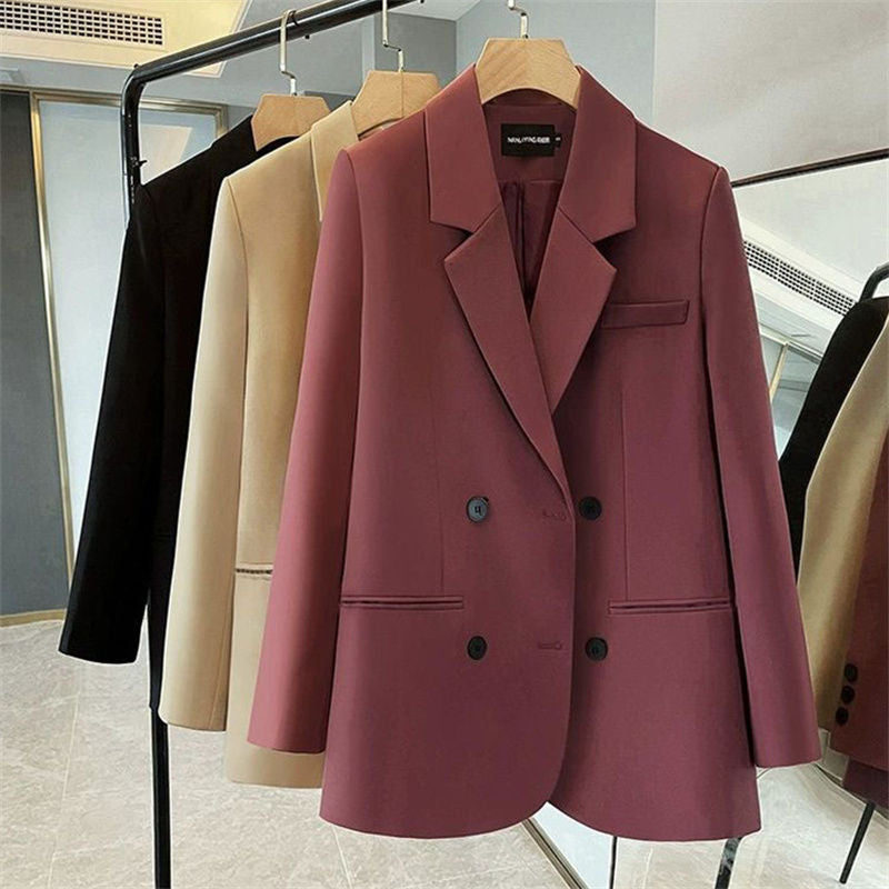 Damen Eleganter Oversized Blazer Drune