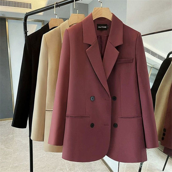 Damen Eleganter Oversized Blazer Drune