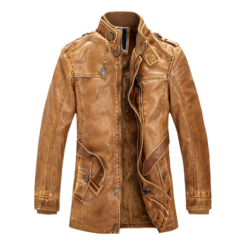 Herren Utility-Parka mit Teddyfutter und Stehkragen Drune
