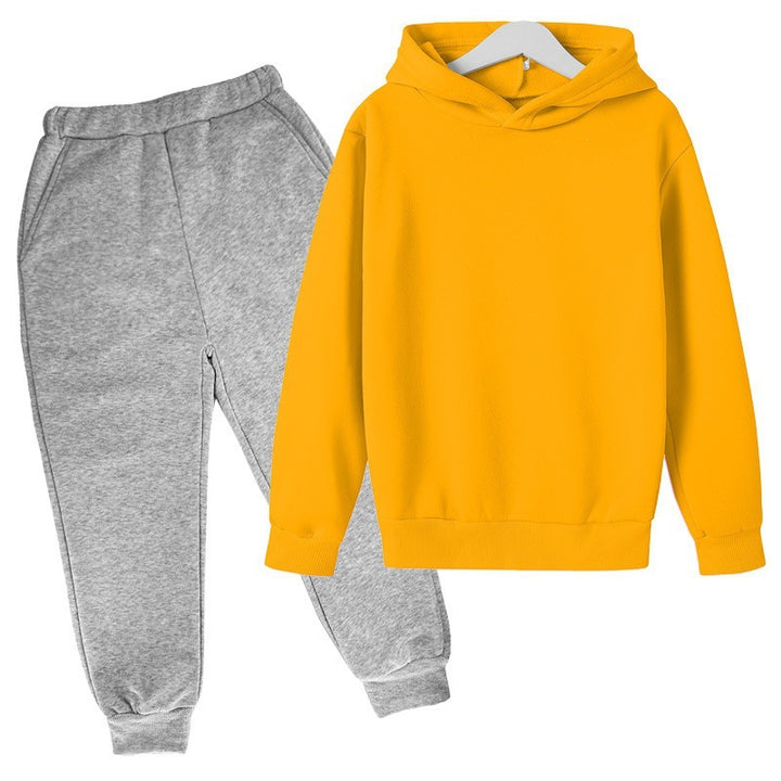 Unisex nan komfortables Hoodie und Jogger Set aus French Terry mit elastischem Bund und Rippbündchen Drune