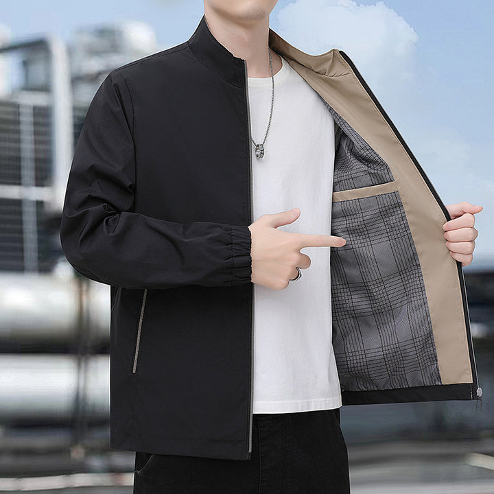 Herren Urbane Übergangsjacke mit praktischen Taschen Drune