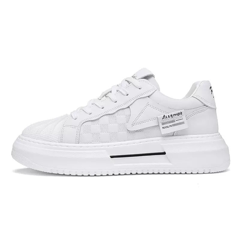 Damen Komfortable Plateausneaker mit trendiger Oberflächenstruktur Drune