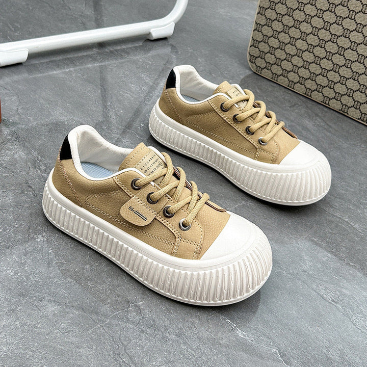 Damen modische Sneakers mit sportlichem Design und rutschfester Gummisohle Drune