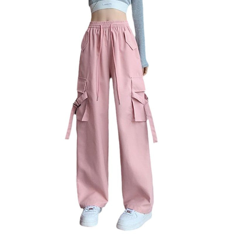 Damen Cargo-Hose mit verstellbaren Bindebändern Drune