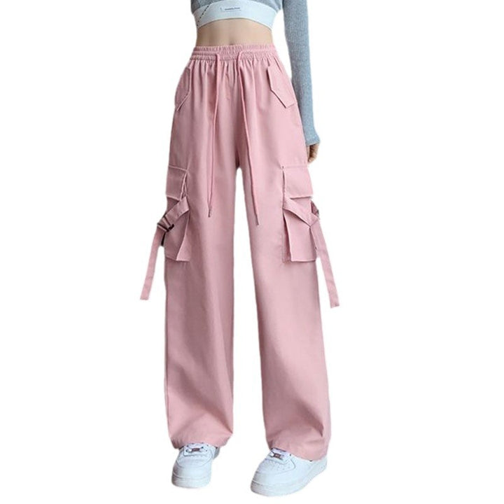 Damen Cargo-Hose mit verstellbaren Bindebändern Drune