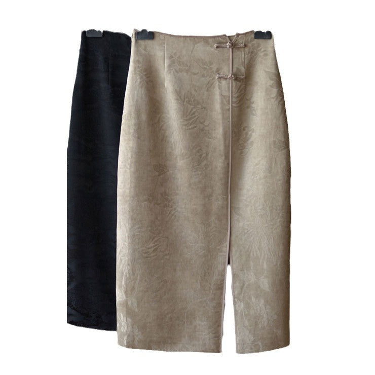 Damen Eleganter, geschmeidiger Bleistiftrock Drune