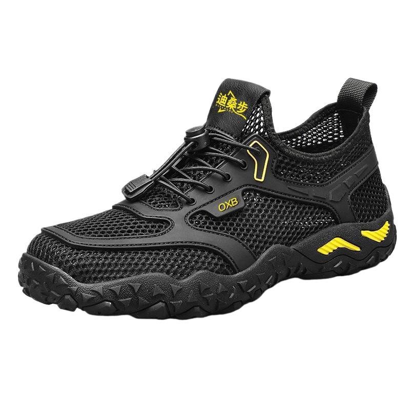 Herren Atmungsaktive Mesh-Sneaker mit Schnellschnürsystem Drune