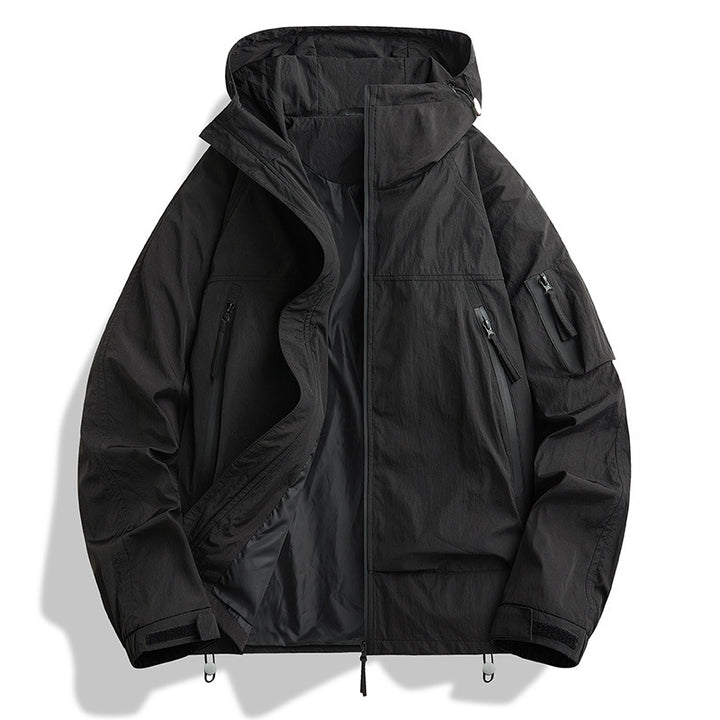 Herren Technische Outdoorjacke mit praktischen Taschen Drune
