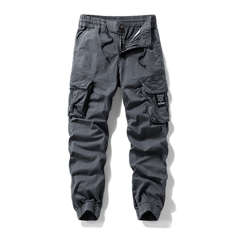 Herren Leichte Ripstop-Cargo-Jogger mit Komfortbund, Organizer‑Taschen und geripptem Knöchelabschluss Drune