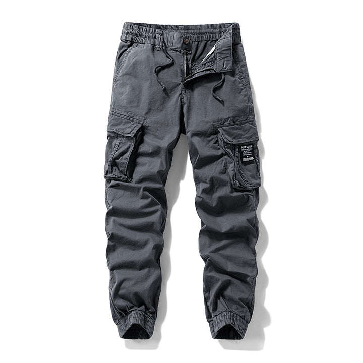 Herren Leichte Ripstop-Cargo-Jogger mit Komfortbund, Organizer‑Taschen und geripptem Knöchelabschluss Drune