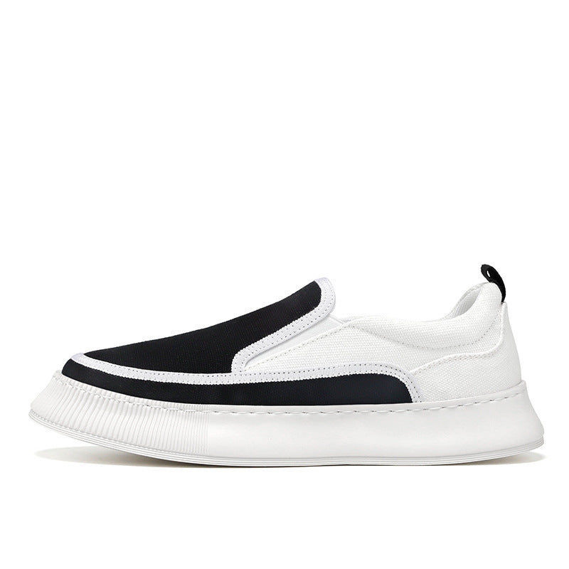 Damen Elegante Slip-On Sneakers mit hautfreundlichem Obermaterial und flexibler Sohle Drune