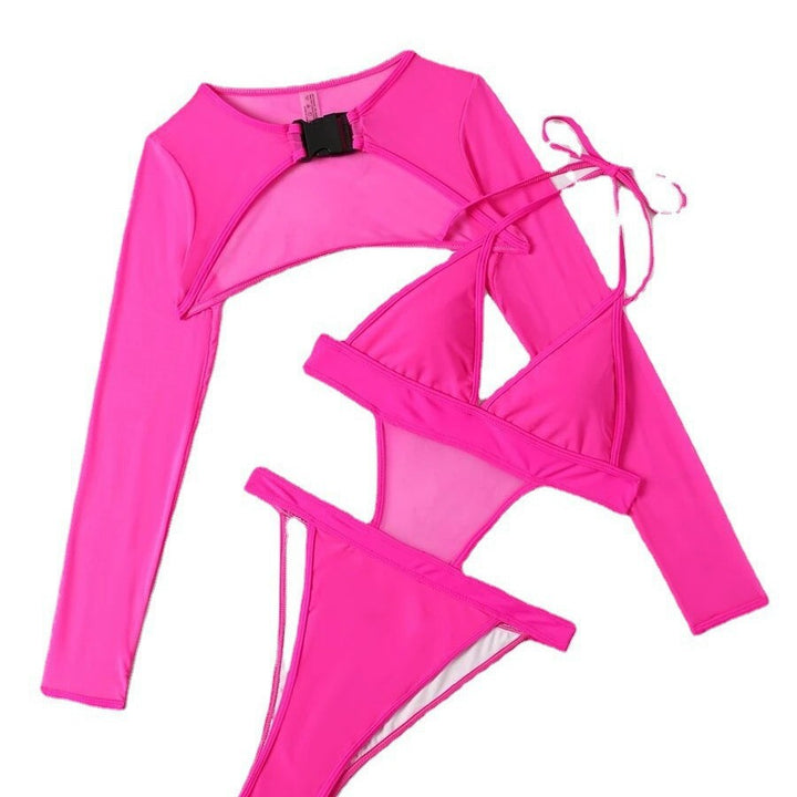 Damen Cut-Out Einteiler Drune
