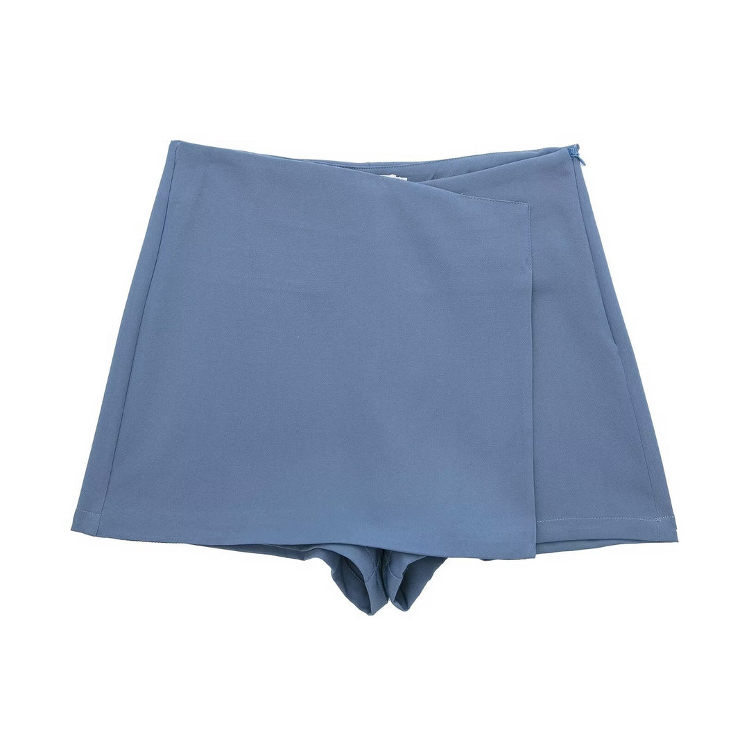 Damen sportliche Shorts mit elegantem Layering-Design Drune