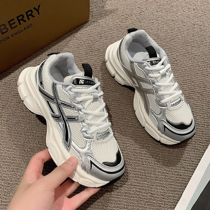 Damen Sportliche Lifestyle-Sneaker mit atmungsaktivem Obermaterial Drune