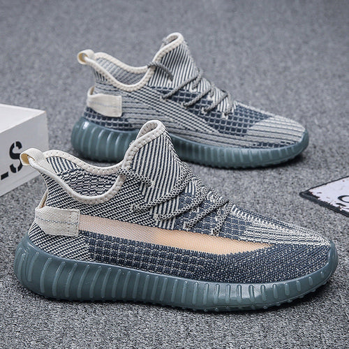 Damen Sportliche Sneakers mit atmungsaktivem Obermaterial und flexiblem Sohlenaufbau Drune