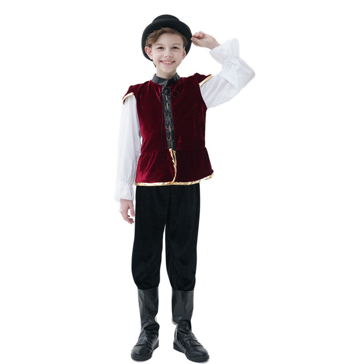 Jungen Renaissance Kostüm Drune