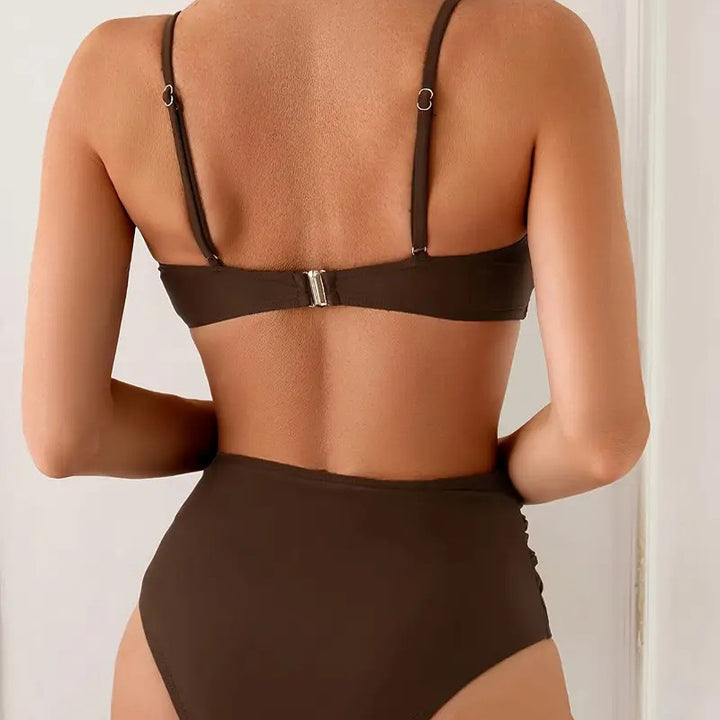 Damen Bikiniset mit dekorativem Muschel-Detail Drune