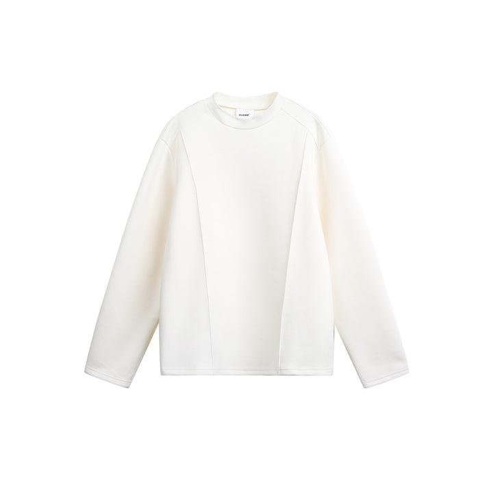 Unisex Oversize‑Sweatshirt mit Raglanärmeln und minimalistischen Teilungsnähten Drune