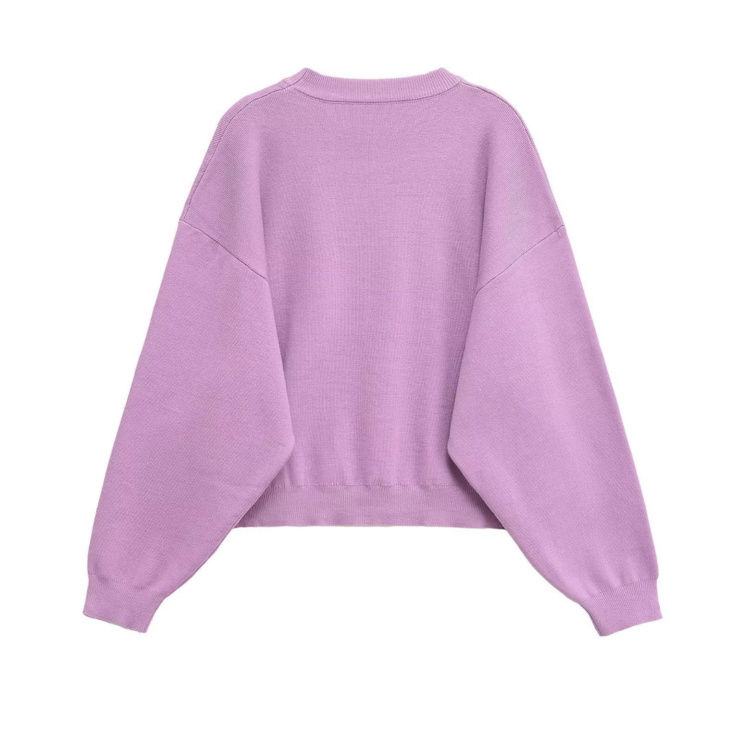 Damen Oversized Sweatshirt mit lässigem Schnitt und langlebigem Material Drune