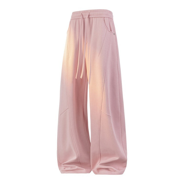 Damen Weite Lagen-Loungehose mit Cargo-Details & elastischem Tunnelzug Drune