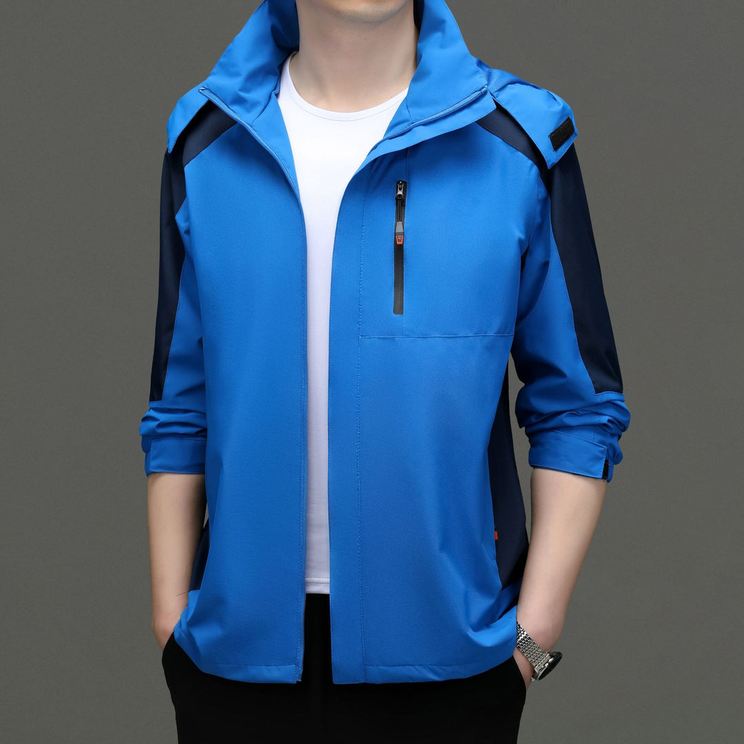 Herren Funktionsjacke mit atmungsaktiver Membran und praktischem Design Drune