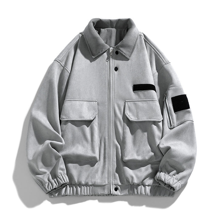 Herren Modische und vielseitige Utility-Jacke Drune
