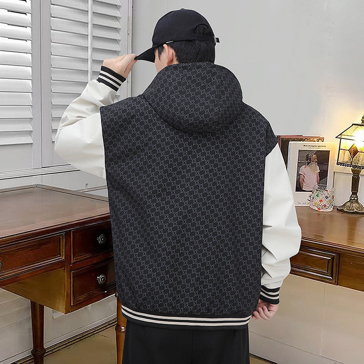 Herren Sportliche Kapuzenjacke mit modernem Design Drune